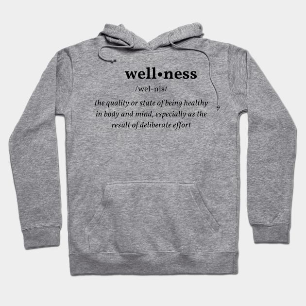 Wellness Hoodie by Black Girl Healing